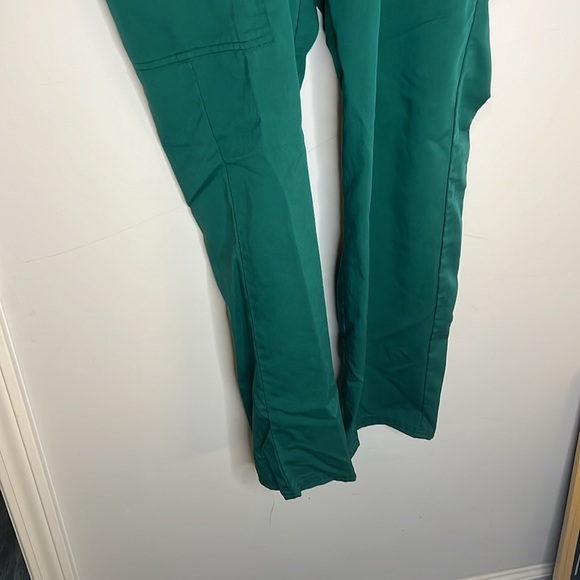 Dickies elastic waist green scrub pants - Picture 4 of 5